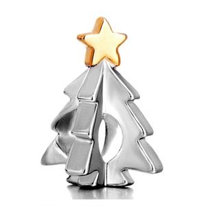 Pugster Guiding Star Christmas Tree Charm Beads